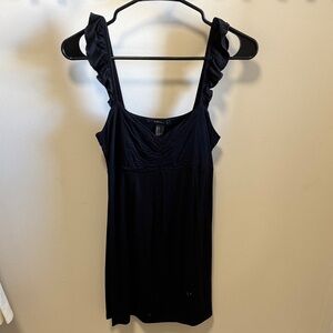 Forever 21 Black Textured Dress